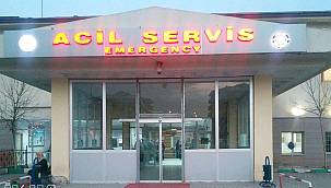 Aracın LPG tankı patladı iki kişi yaralandı 