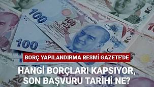 Borç yapılanmalarına ilişkin yeni kararlar 