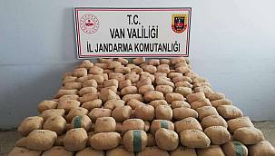 Van'da 233 kilogram eroin ele geçirildi 