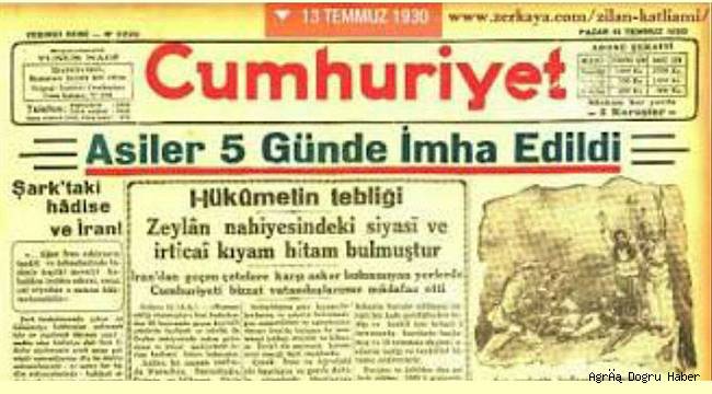 Müslüman Kürd halkının dinmeyen asırlık acısı: Zilan Katliamı