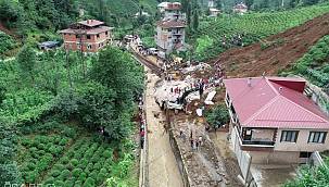 Rize ve Artvin'deki riskli bölgelerde bulunan 303 kişi tahliye edildi
