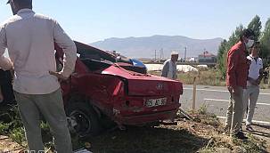 Ağrı'da trafik kazası: 2 ölü, bir yaralı 