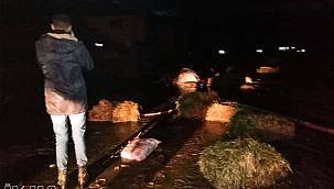 Doğubayazıt'ta sel meydana geldi