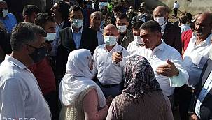 Taşlıçay'da meydana gelen selin yaraları sarılıyor 