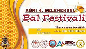 4'üncüsü düzenlenen geleneksel bal festivali bugün başlıyor
