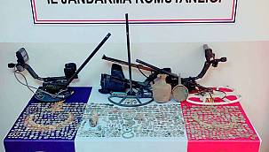 Çok sayıda tarihi sikke ele geçirildi