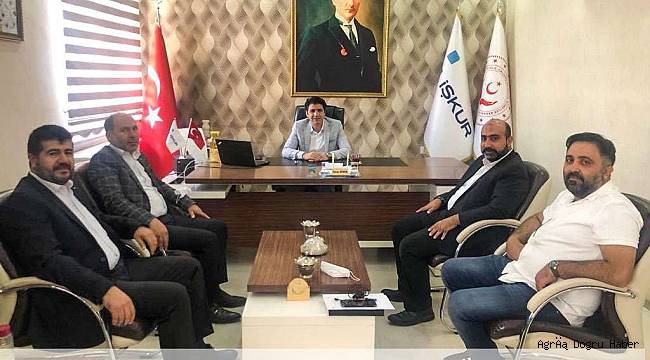 HÜDA PAR Ağrı İl Başkanlığından İŞKUR'a ziyaret