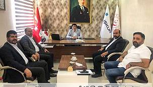 HÜDA PAR Ağrı İl Başkanlığından İŞKUR'a ziyaret 