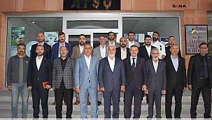 HÜDA PAR Genel Başkanı Yapıcıoğlu Ağrı'da bir takım ziyaretlerde bulundu 