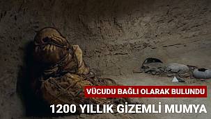200 yıllık esrarengiz bir mumya bulundu