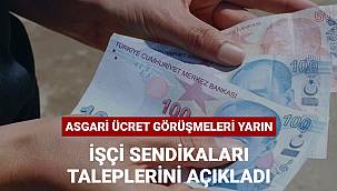 Sendikalardan ortak asgari ücret açıklaması