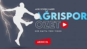 Ağrı Spor 3 puanı 4 golle aldı (MAÇ ÖZETİ VİDEOSU)