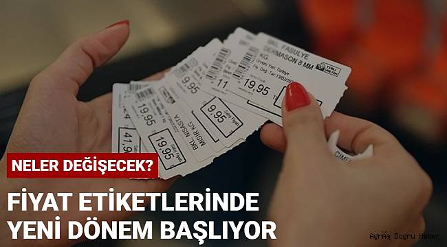 Etiketlerdeki düzenleme 1 Mart'ta başlıyor