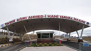 Ağrı Ahmed-i Hani Havalimanı'nın 2 aylık hava trafiği açıklandı
