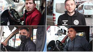 Minibüs şoförlerinden akaryakıt zamlarına tepki