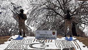 PKK'ye ait silah ve mühimmat ele geçirildi
