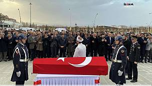 Bursa'daki saldırıda vefat eden infaz koruma memuru Ağrı'da son yolculuğuna uğurlandı 