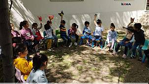 Mardin'de minik çocuklardan örnek davranış