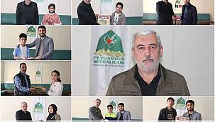 Siyer yarışmasında dereceye girenlere ödülleri dağıtıldı