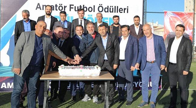 Ağrı Amatör Spor Kulüpleri Federasyonu (ASKF) 17'inci yıldönümü kutlaması gerçekleştirildi 