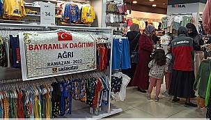 Ağrı’da 220 yetim bayram öncesi giydirildi 