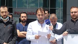 Ağrı'da hekimler iş bıraktı