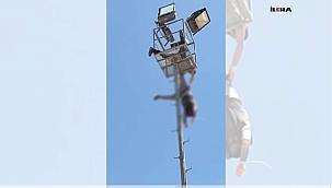 Arıza gidermek için çıktığı elektrik direğinde akıma kapılarak hayatını kaybetti 