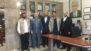 HÜDA PAR Genel Başkan Yardımcısı Tanrıkulu, Narinkale Gazetesi’ni ziyaret etti