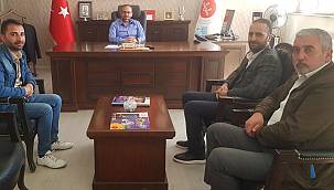 Peygamber Sevdalıları Vakfı'ndan Ağrı İl Müftüsü Büyük'e hayırlı olsun ziyareti