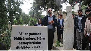 Şehitler Ramazan Bayramı’nda da unutulmadı 