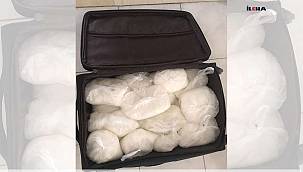 Otel odasında 25 kilo uyuşturucu ele geçirildi 