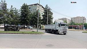 Midibüsten burnu bile kanamadan kurtuldu 