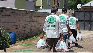 Umut Kervanı Ağrı'da yüzlerce aileye kurban eti ulaştırdı