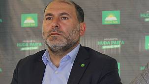 HÜDA PAR Ağrı İl Başkanı Gökhan; Ağrı'nın hak etmediği bir şekilde gündeme gelmesi bizi rahatsız ediyor 