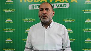 HÜDA PAR Ağrı il Başkanı Gökhan: İlimizin olumsuzluklarla gündeme gelmesi rahatsızlık verici