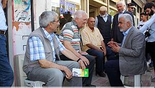 HÜDA PAR Genel Başkanı Yapıcıoğlu Iğdır ve Doğubayazıt'ta esnaf ziyareti gerçekleştirdi