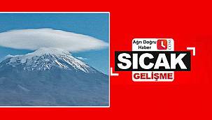 Ağrı Dağı takkesini yeniden taktı