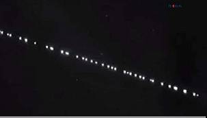 Elon Musk'un uyduları Ağrı'da görüldü