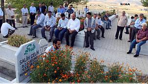 Salih Çelik vefatının 3’üncü yılında mezarı başında anıldı 