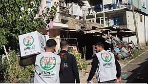 Ewrupa Yetîm Elî li Gûmûşxaneyê ji êtîman re alîkarîya xwarinê kir