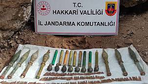 Gizlenmiş mühimmat bulundu 