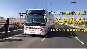 Otobüsün çarptığı üniversiteli genç yoğun bakıma alındı