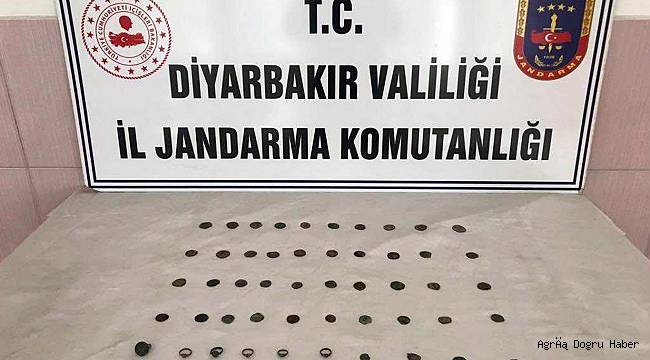 60 adet tarihi eser ele geçirildi