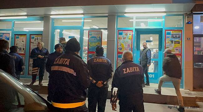 Ağrı'da bir marketin 5 şubesi mühürülendi