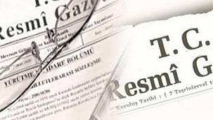 Atama kararları Resmi Gazete'de  