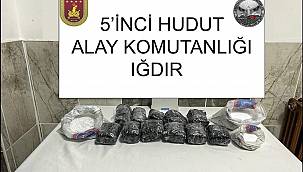 Sınırda uyuşturucu ele geçirildi