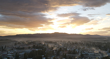 Ağrı'nın hava kirlilik oranı açıkladı