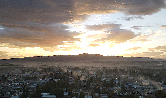 Ağrı'nın hava kirlilik oranı açıkladı