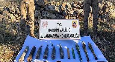 Mardin'de mühimmat ele geçirildi