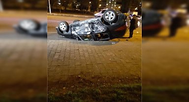 2 aracın karıştığı trafik kazasında 8 kişi yaralandı